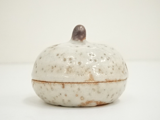 道具 ] - 道具 川本晴雲造 志野香合（共箱） | ネットショップ圭